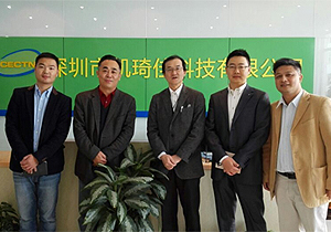 安川电机(中国)人员来我司考察